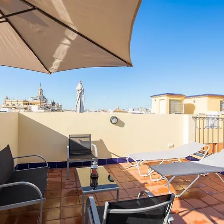Hispalis Rooftop Catedral Apartament Sewilla